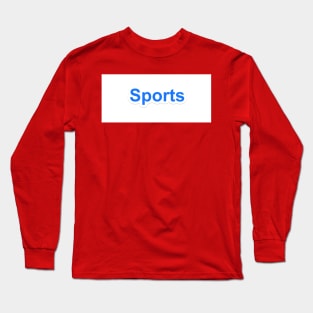 Sports Long Sleeve T-Shirt